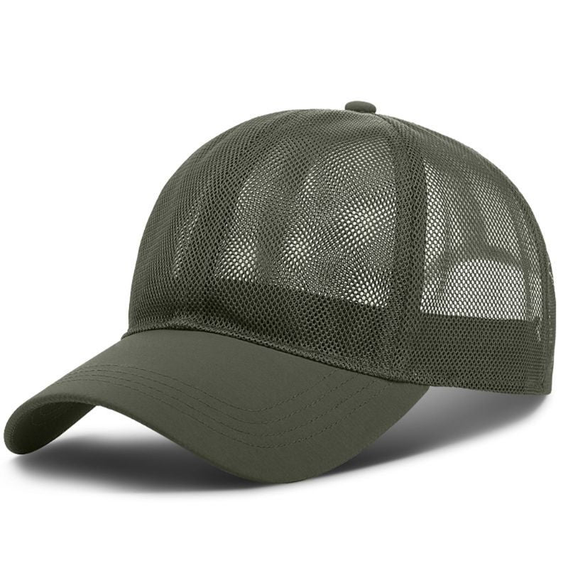 Breathable Mesh Men's And Women's Hats