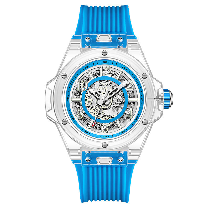Automatic Mechanical Watch Waterproof & Transparent
