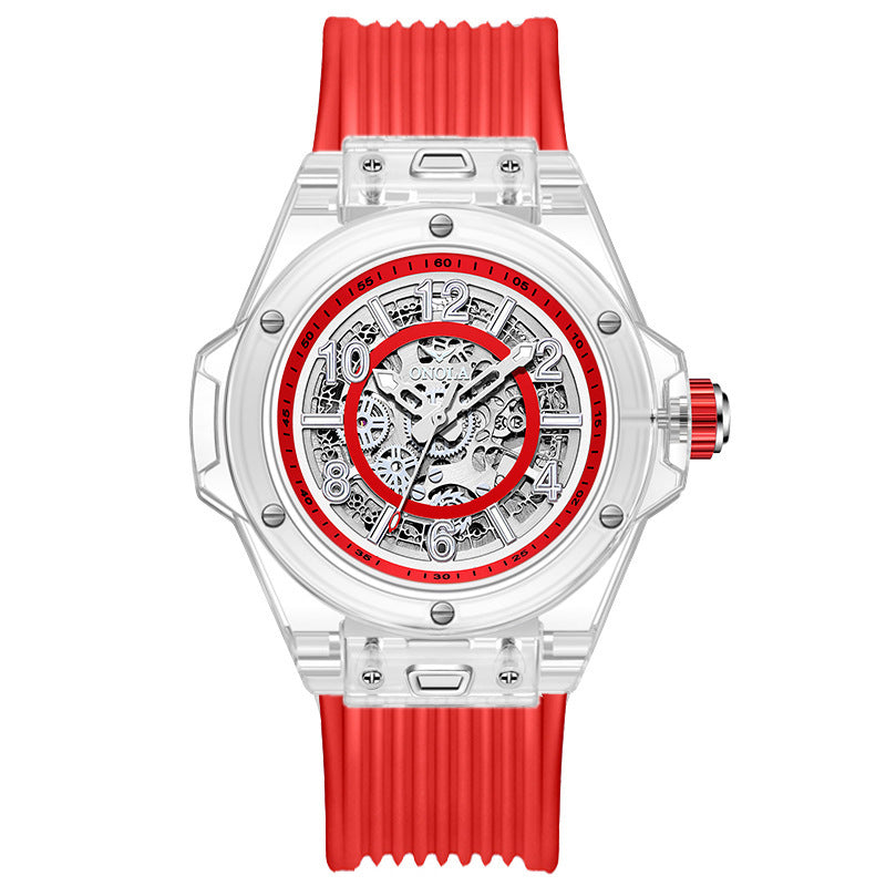 Automatic Mechanical Watch Waterproof & Transparent