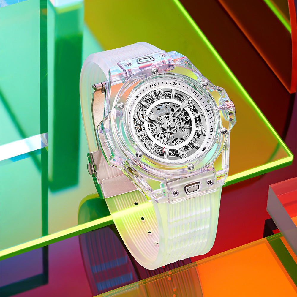 Automatic Mechanical Watch Waterproof & Transparent