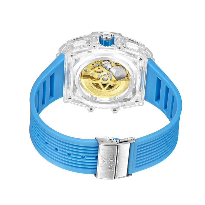 Automatic Mechanical Watch Waterproof & Transparent