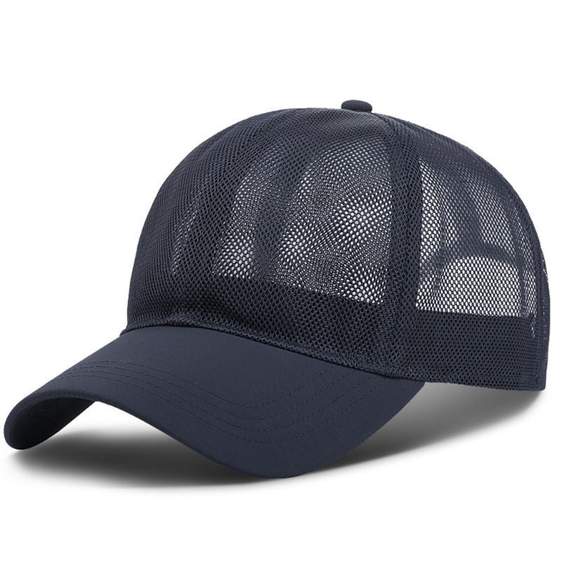 Breathable Mesh Men's And Women's Hats