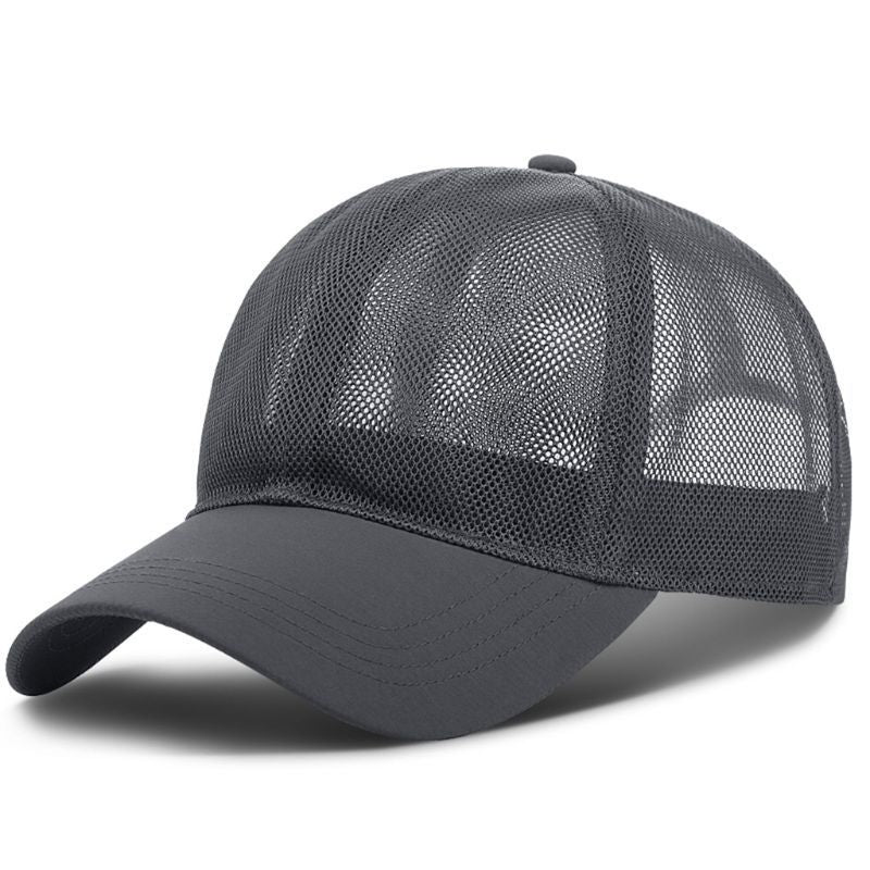 Breathable Mesh Men's And Women's Hats