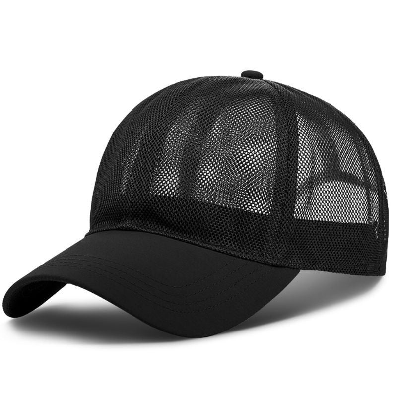 Breathable Mesh Men's And Women's Hats