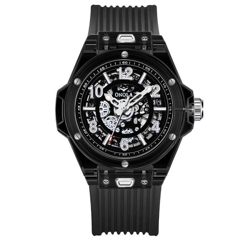 Automatic Mechanical Watch Waterproof & Transparent