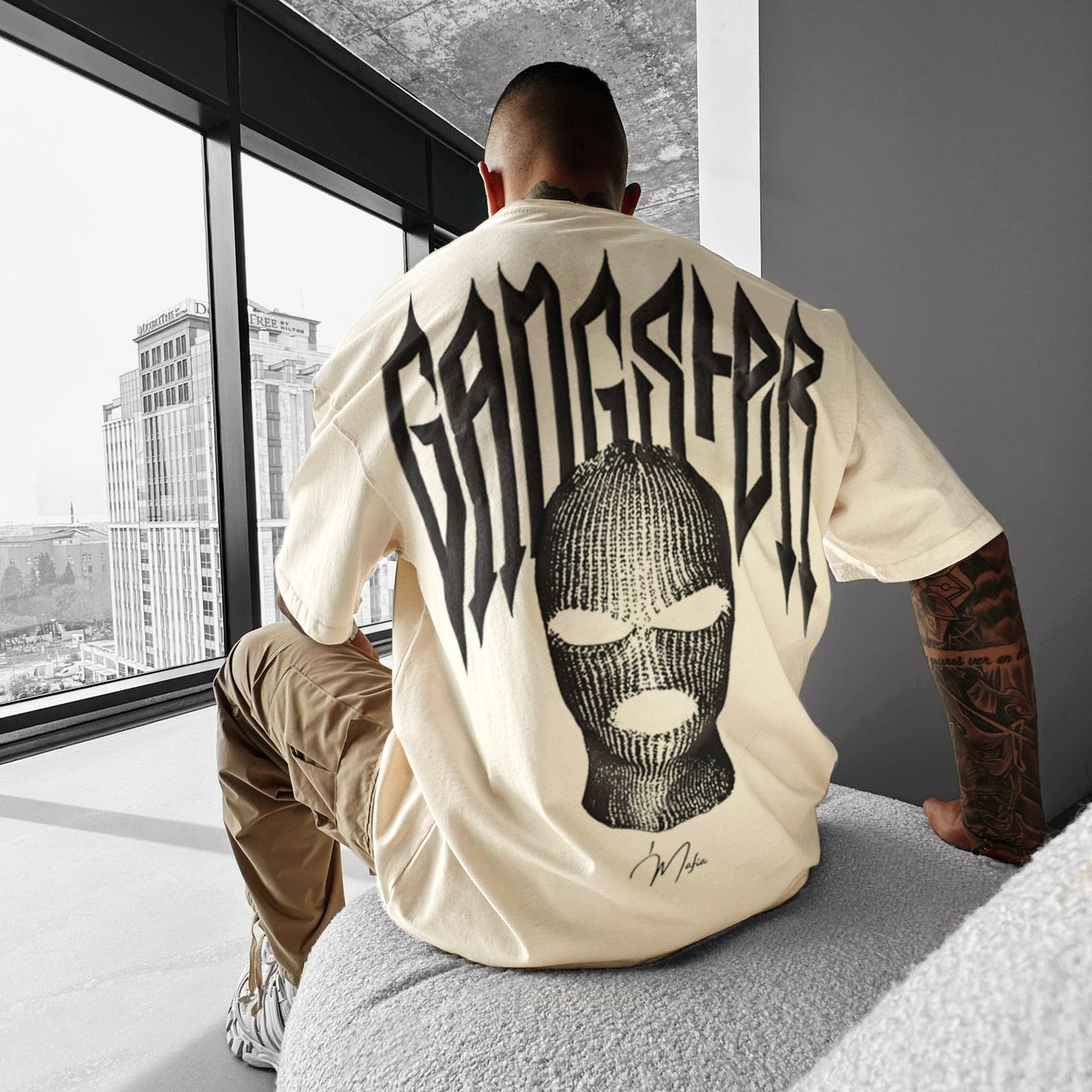 Men's Trendy Casual Skull Print T-shirt