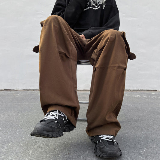 Whooopi Vintage Functional Overalls For Men