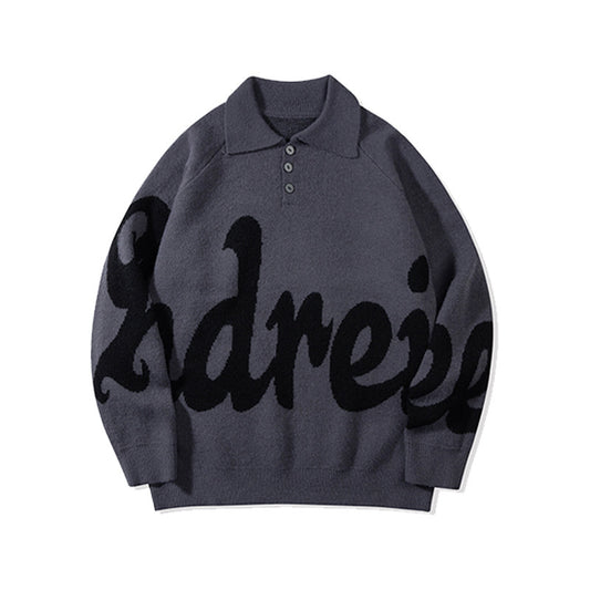 Autumn And Winter Loose Versatile Round Neck Long Sleeve Sweater