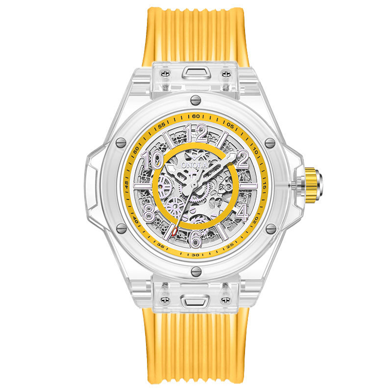 Automatic Mechanical Watch Waterproof & Transparent